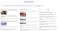 Desktop Screenshot of noticiashoy.net